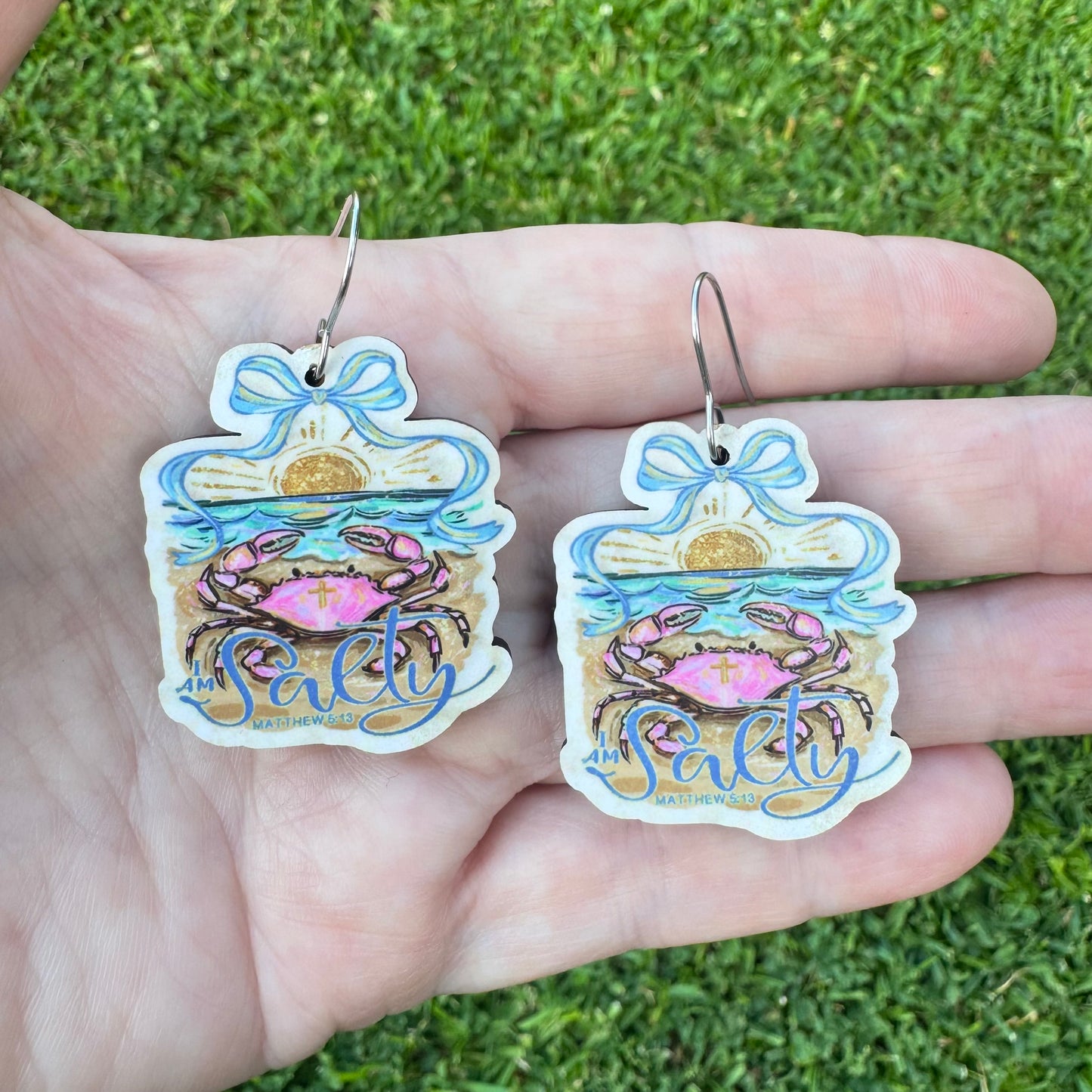 Salty Matthew 5:13 Earrings