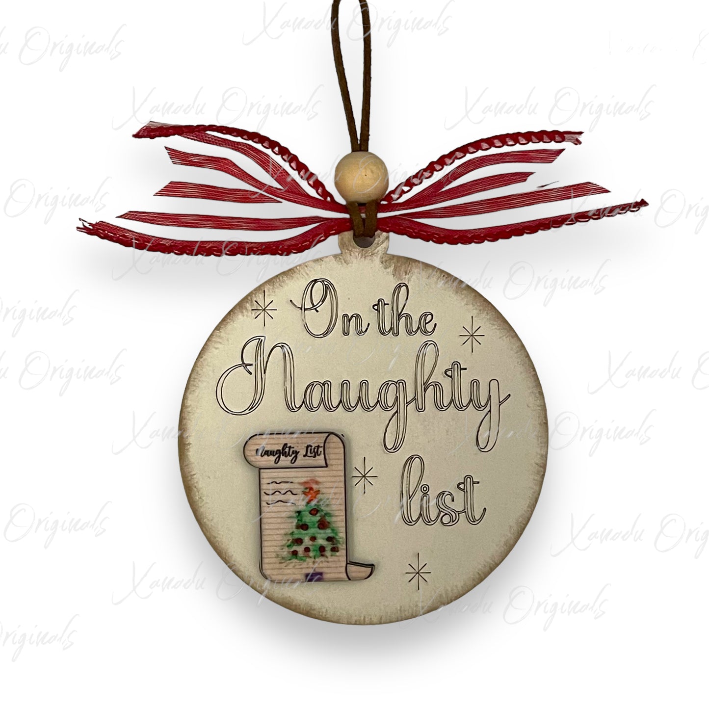 On The Naughty List Ornament