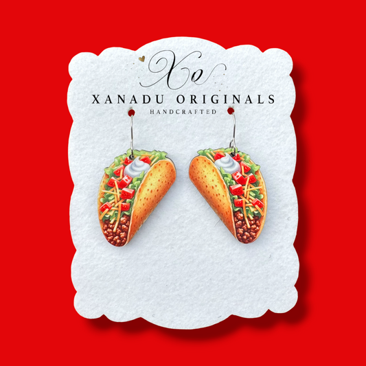 Taco Earrings