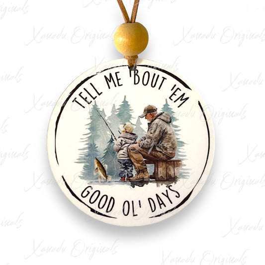 Tell Me 'Bout 'Em Good Ol' Days Ornament