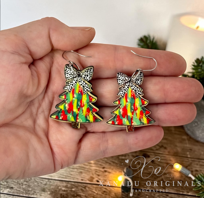 Preppy Traditional Tree Earrings