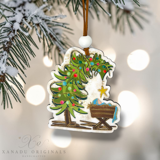 A Thrill Of Hope Baby Jesus Christmas Ornament