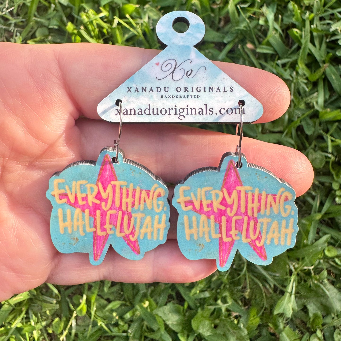 Everything Hallelujah Dangle Earrings
