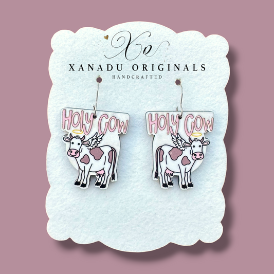Holy Cow Dangle Earrings