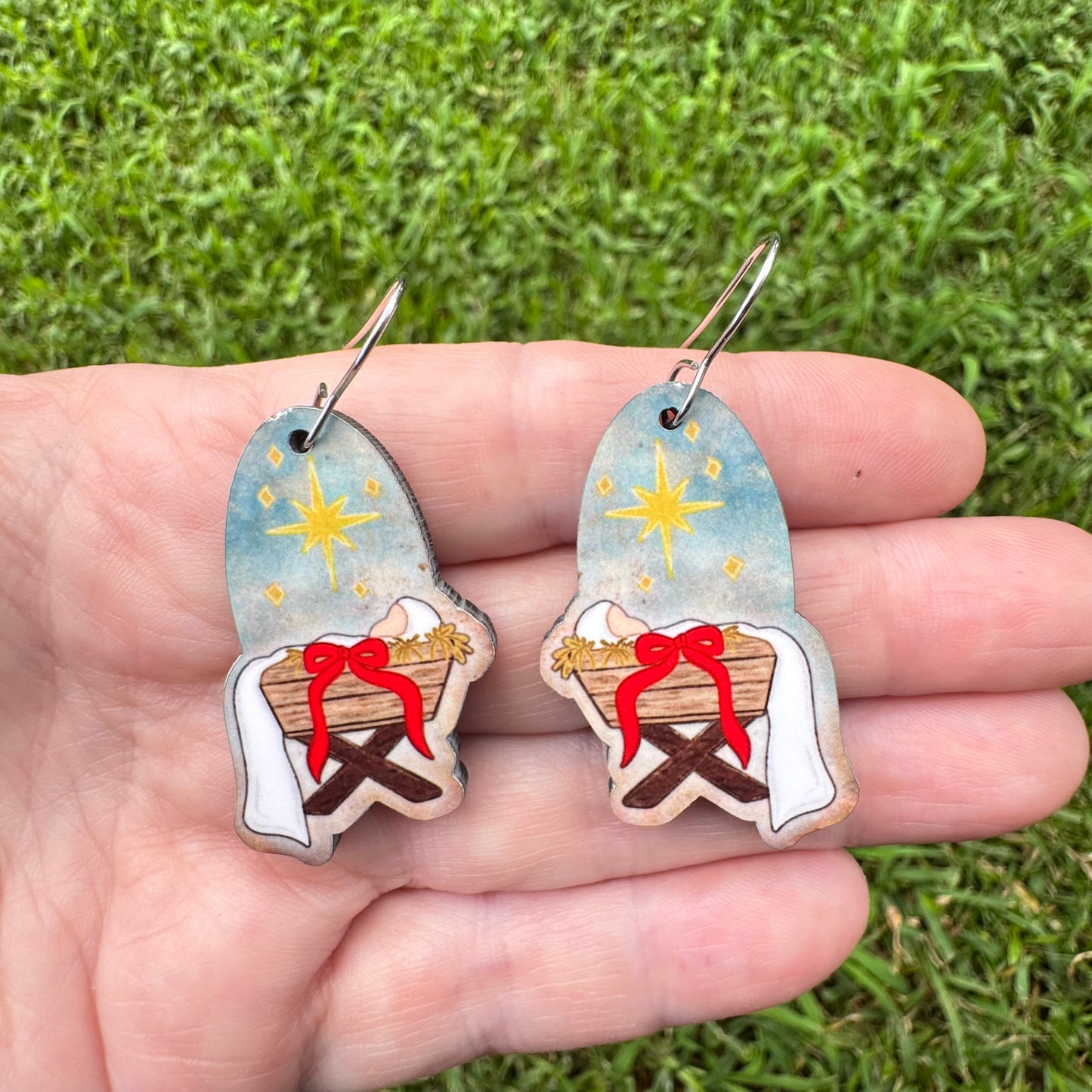 Newborn King Earrings