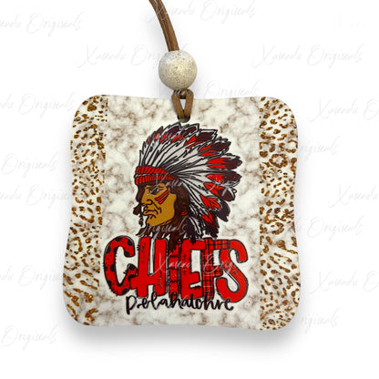 Pelahatchie Chiefs Marble Ornament