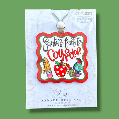 Personalized Career Christmas Ornaments | Custom Job Title Gift