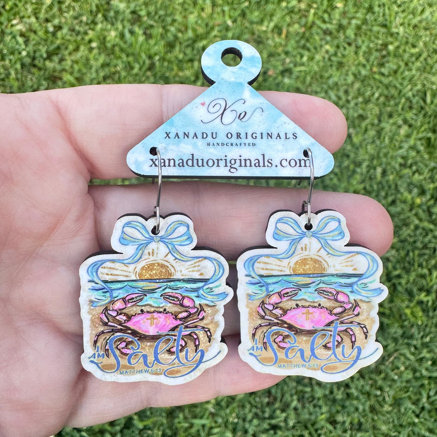 Salty Matthew 5:13 Earrings