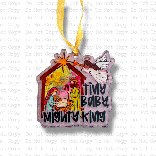 Tiny Baby Mighty King Mini Ornament