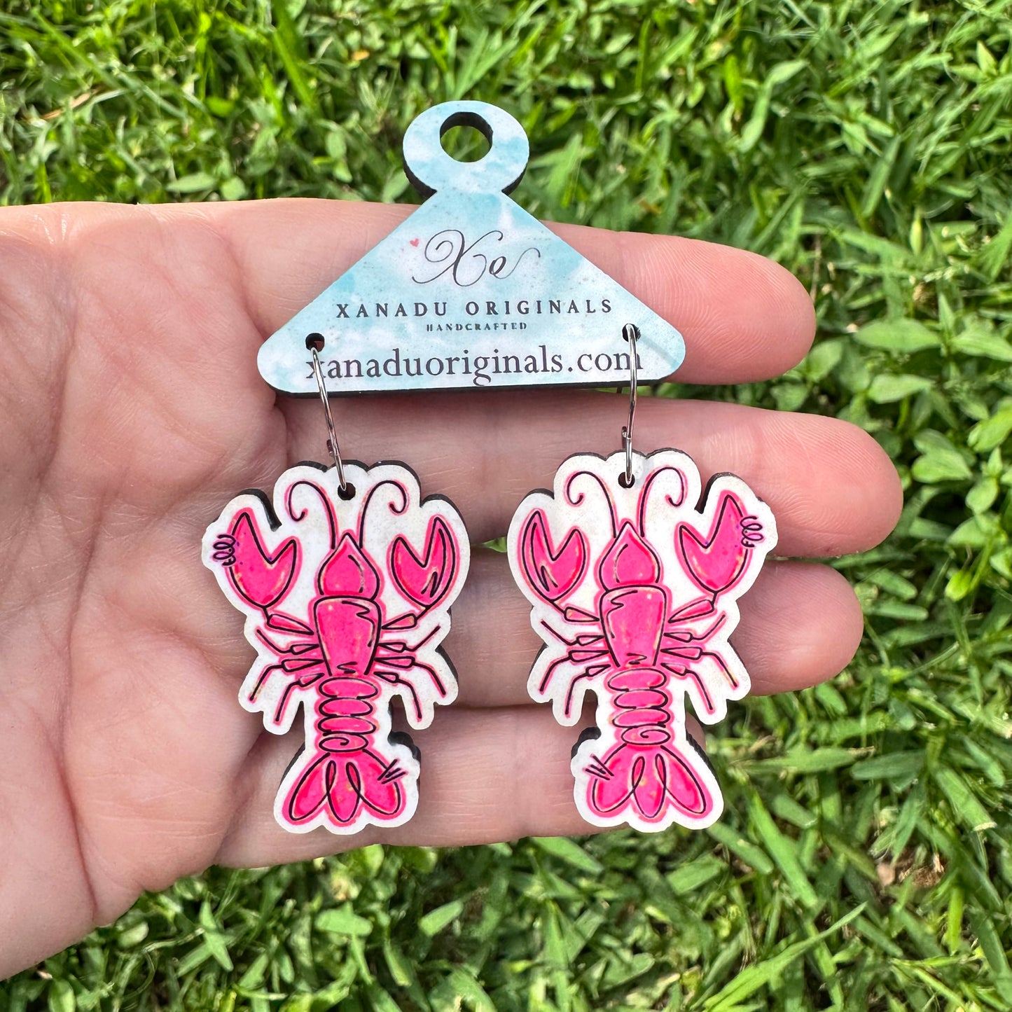 Preppy Crawfish Earrings
