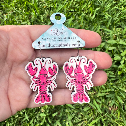 Preppy Crawfish Earrings
