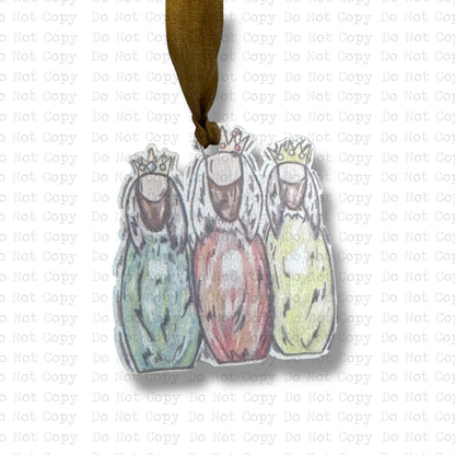 Wise Men Mini Ornament