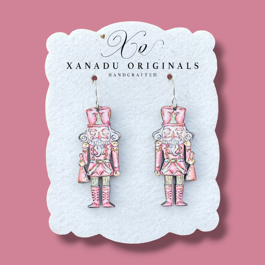 Pastel Nutcracker Earrings