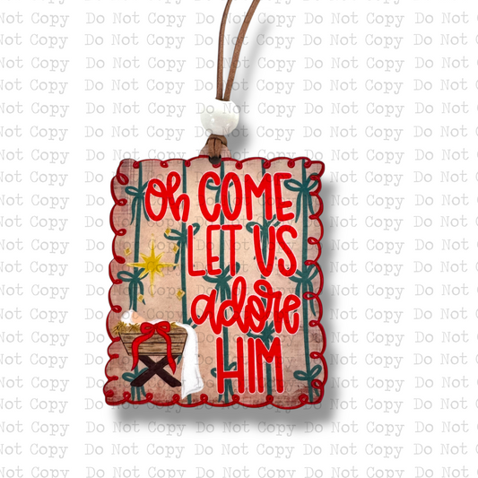 Newborn King Christmas Ornament