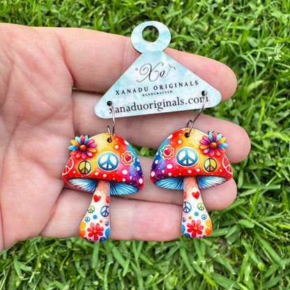 Mushroom Style 5 Earrings