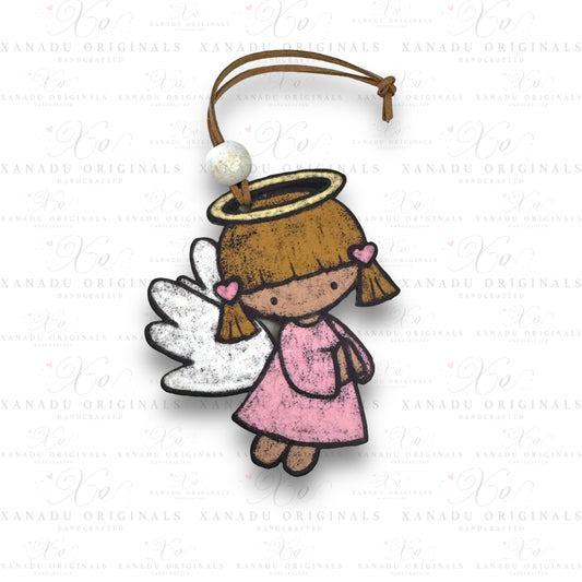 Angel Chalk Girl Ornament