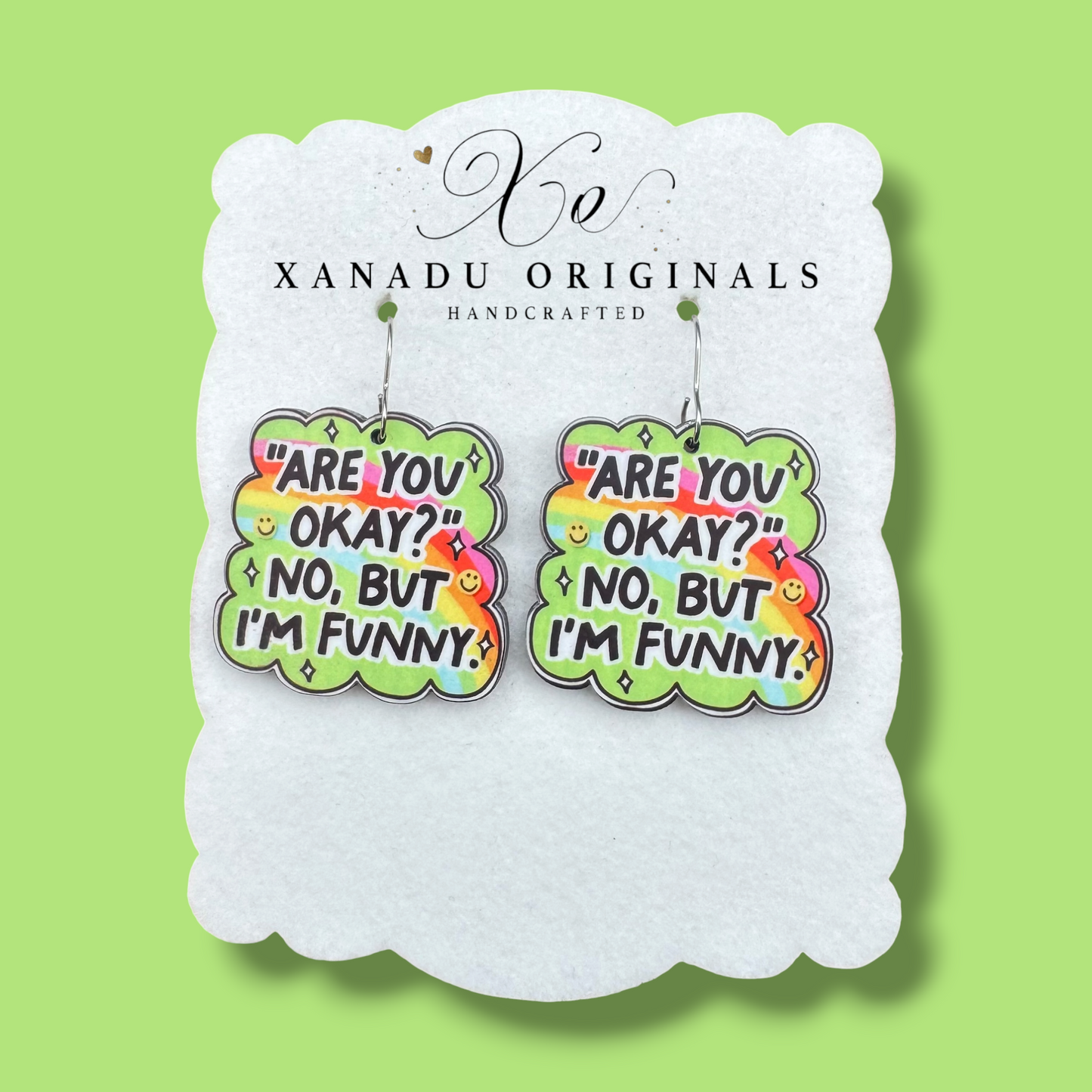 I'm Funny Earrings