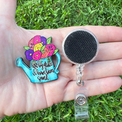 I Have Been Saved Retractable Badge Reel