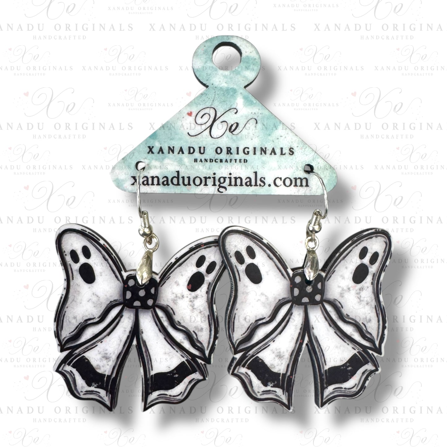 Ghost Bow Earrings