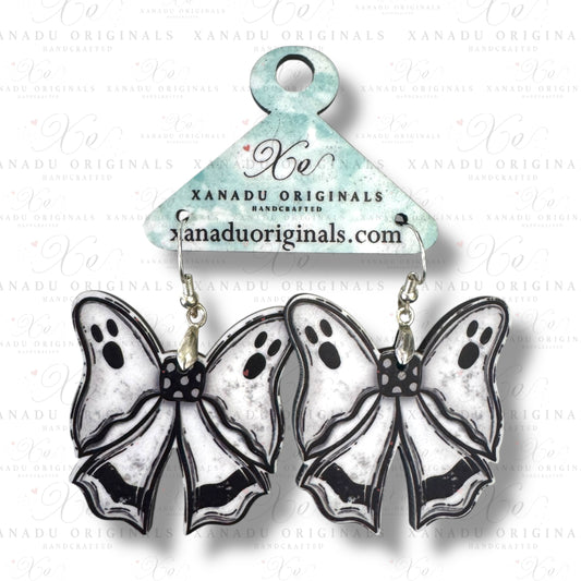 Ghost Bow Earrings