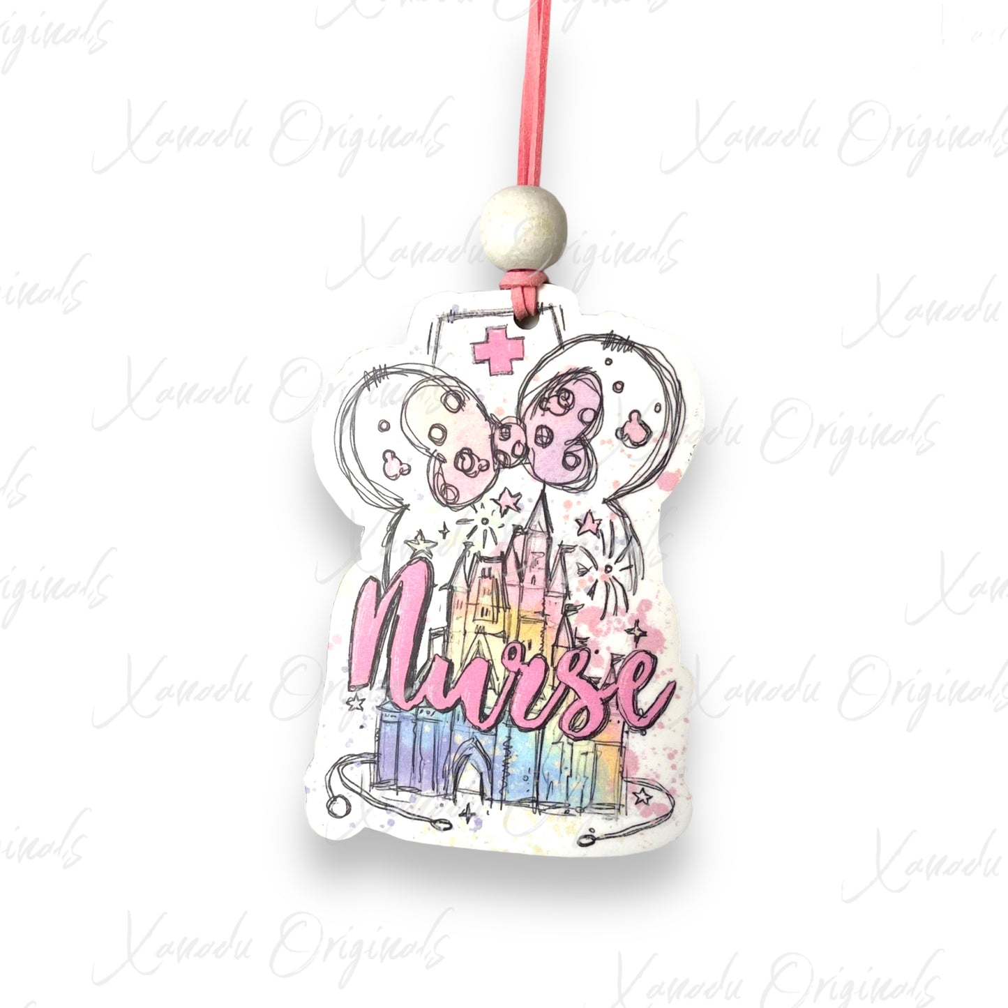 Magical Nurse Minnie Ornament