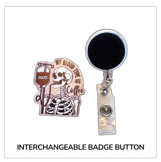 My Blood Type Lapel Pin