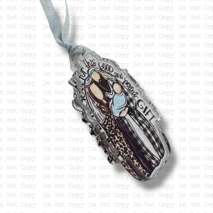 Good and Perfect Gift Mini Ornament