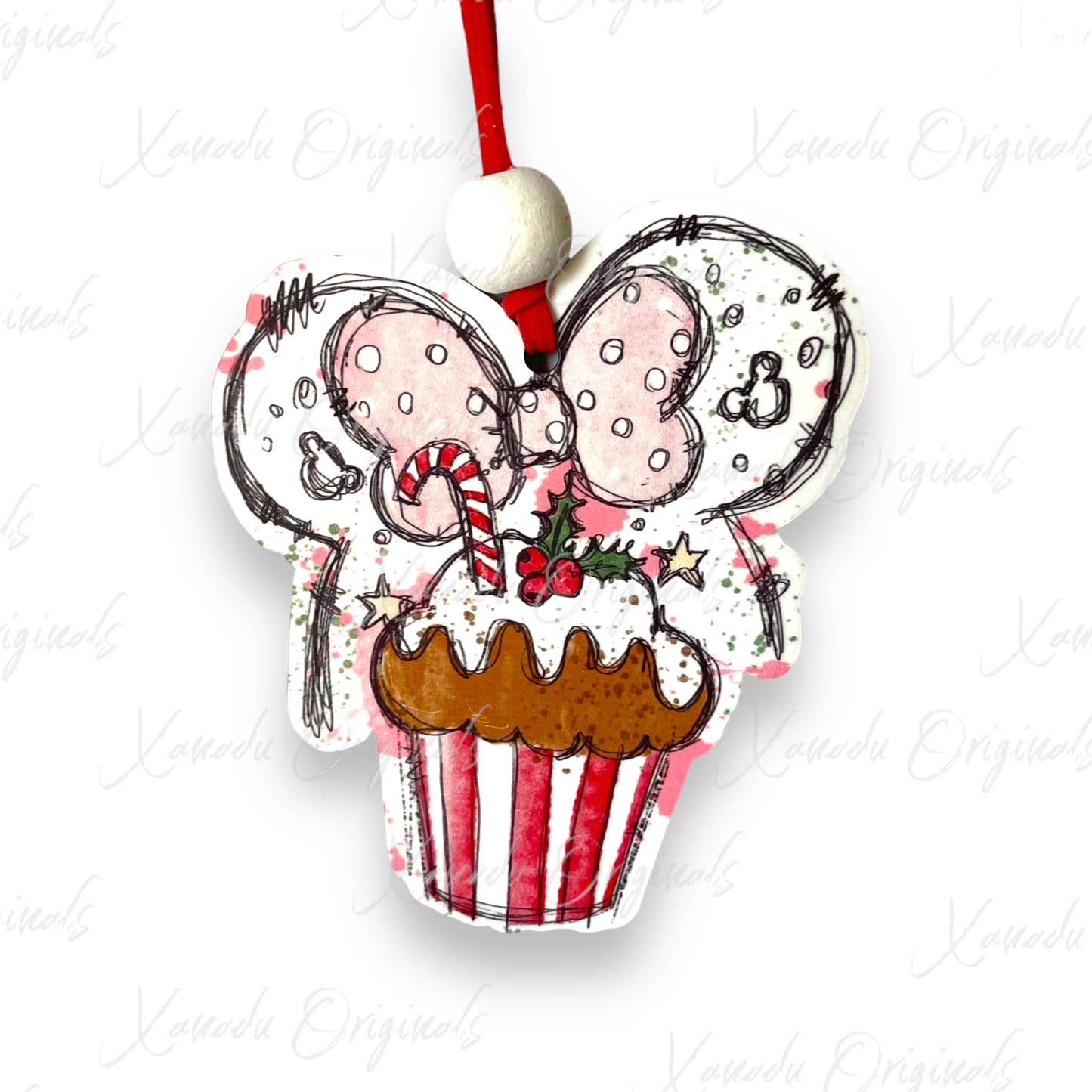 Magical Cupcake Minnie Ornament