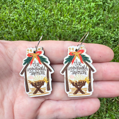 The Weary World Rejoices Earrings