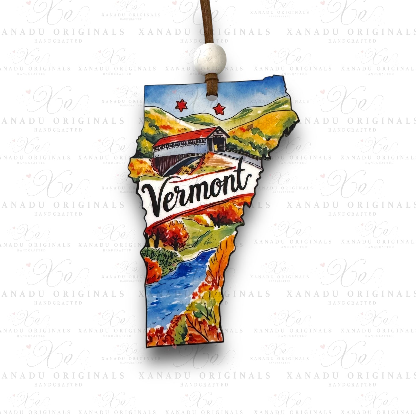 Vermont State Ornament