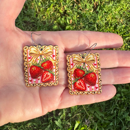 Strawberry Earrings