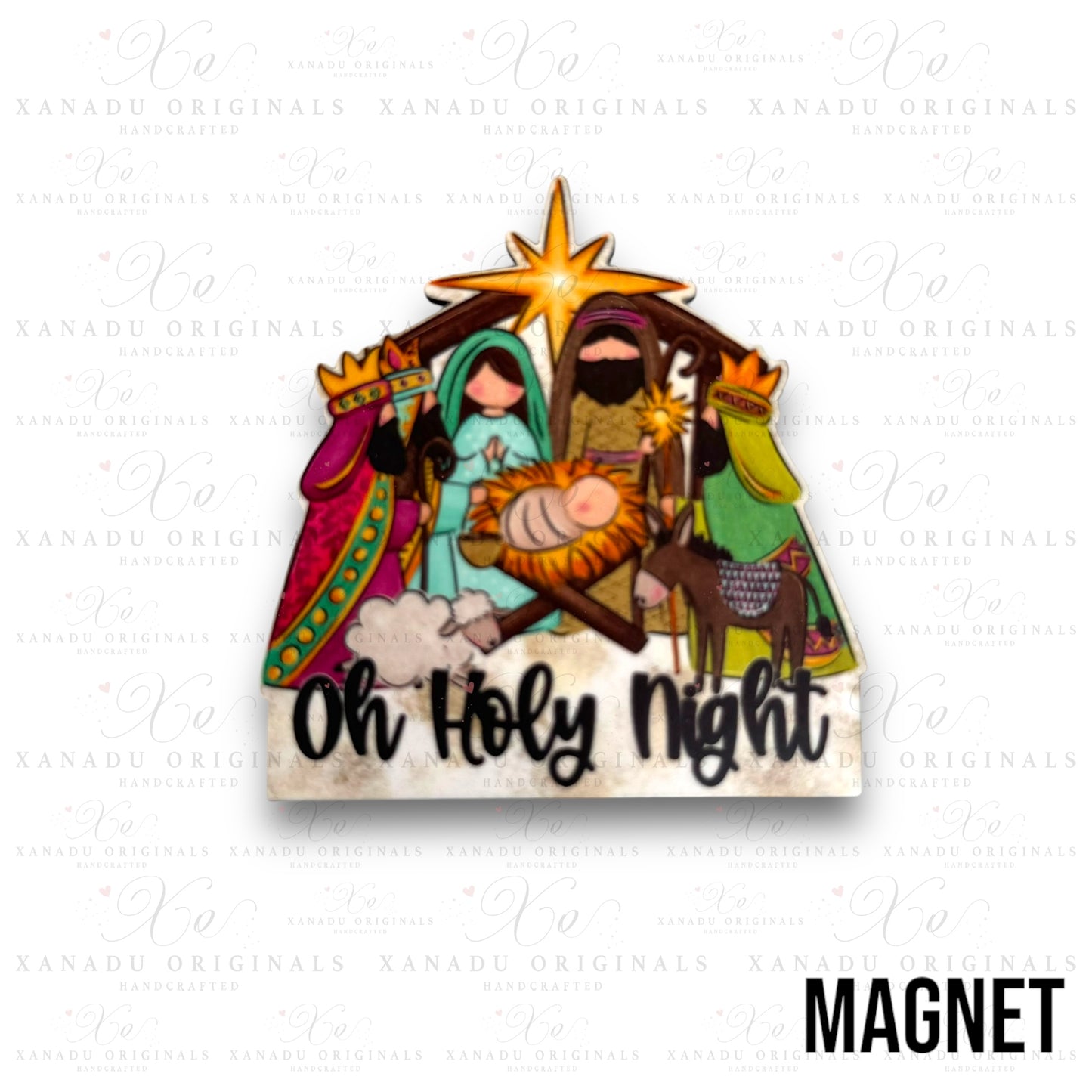 Bright Oh Holy Night Magnet