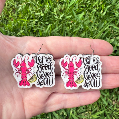 Let The Good Times Boil Earrings