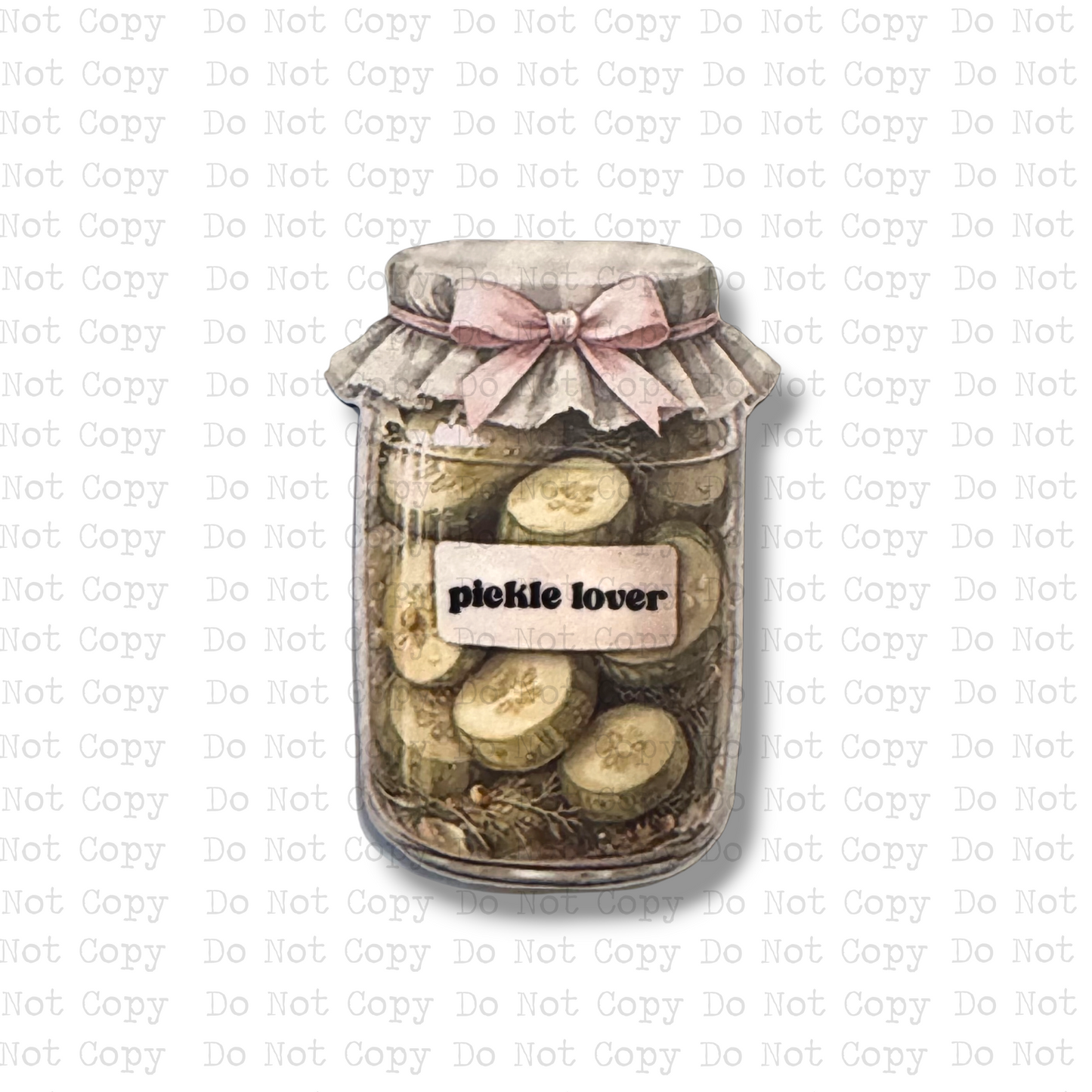 Sliced Pickle Lover Magnet