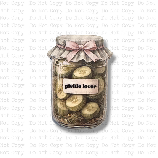 Sliced Pickle Lover Magnet