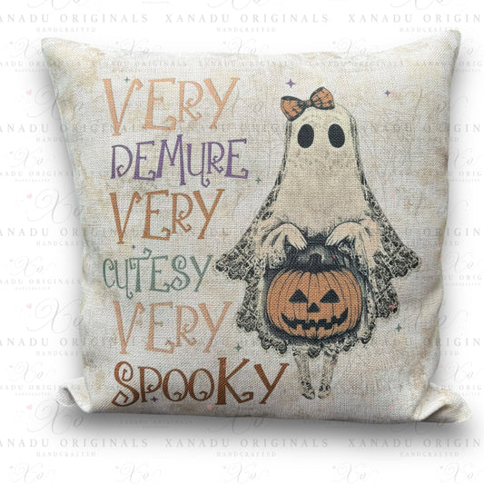 Very Demure Ghost Pillow | 16x16
