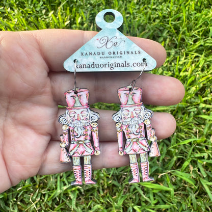 Pastel Nutcracker Earrings