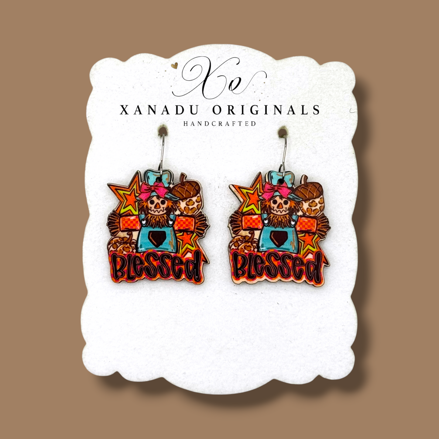 Scarecrow Blessed Earrings