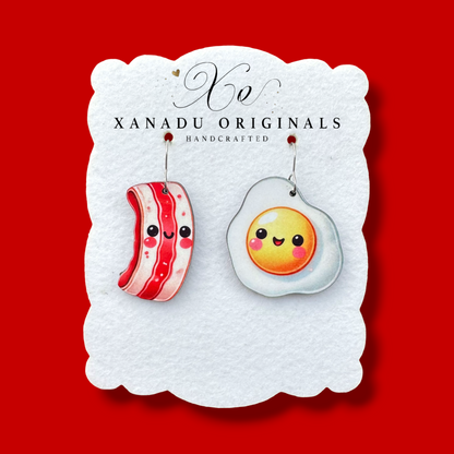 Bacon To My Eggs Earring