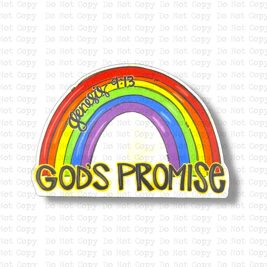 God's Rainbow Promise Magnet