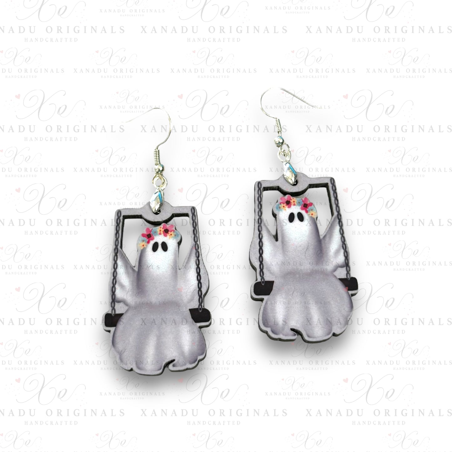 Swinging Ghost Earrings