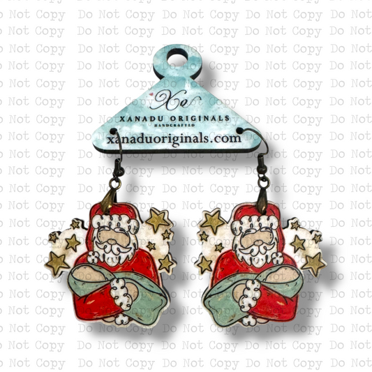 The Greatest Gift Red Earrings