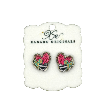 STUD Bright Heart Trio With Post