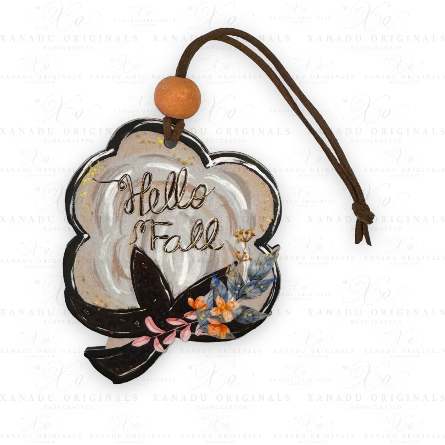 Fall Cotton Ornament