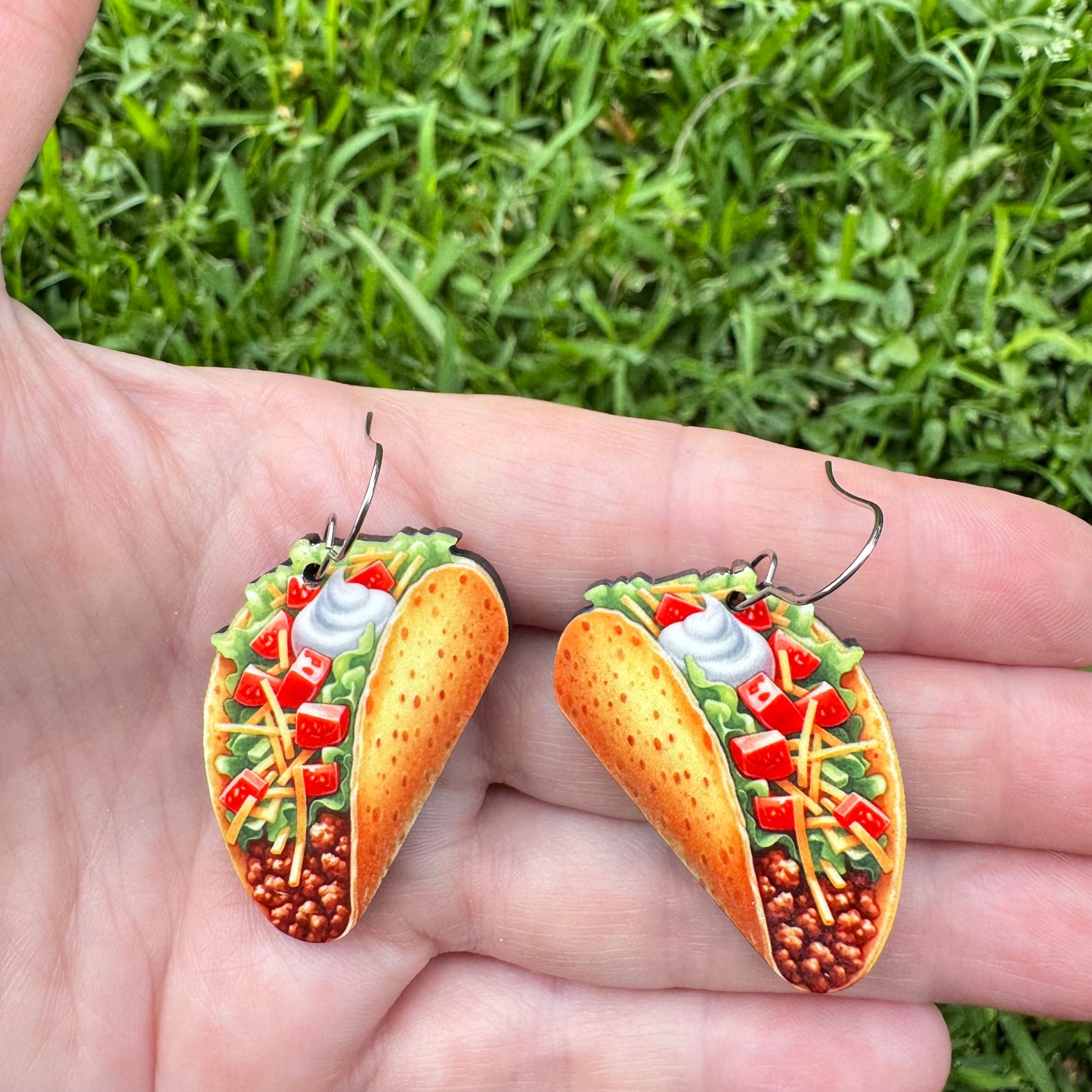 Taco Earrings