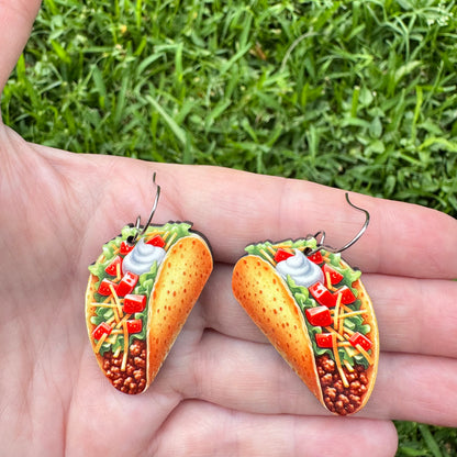 Taco Earrings
