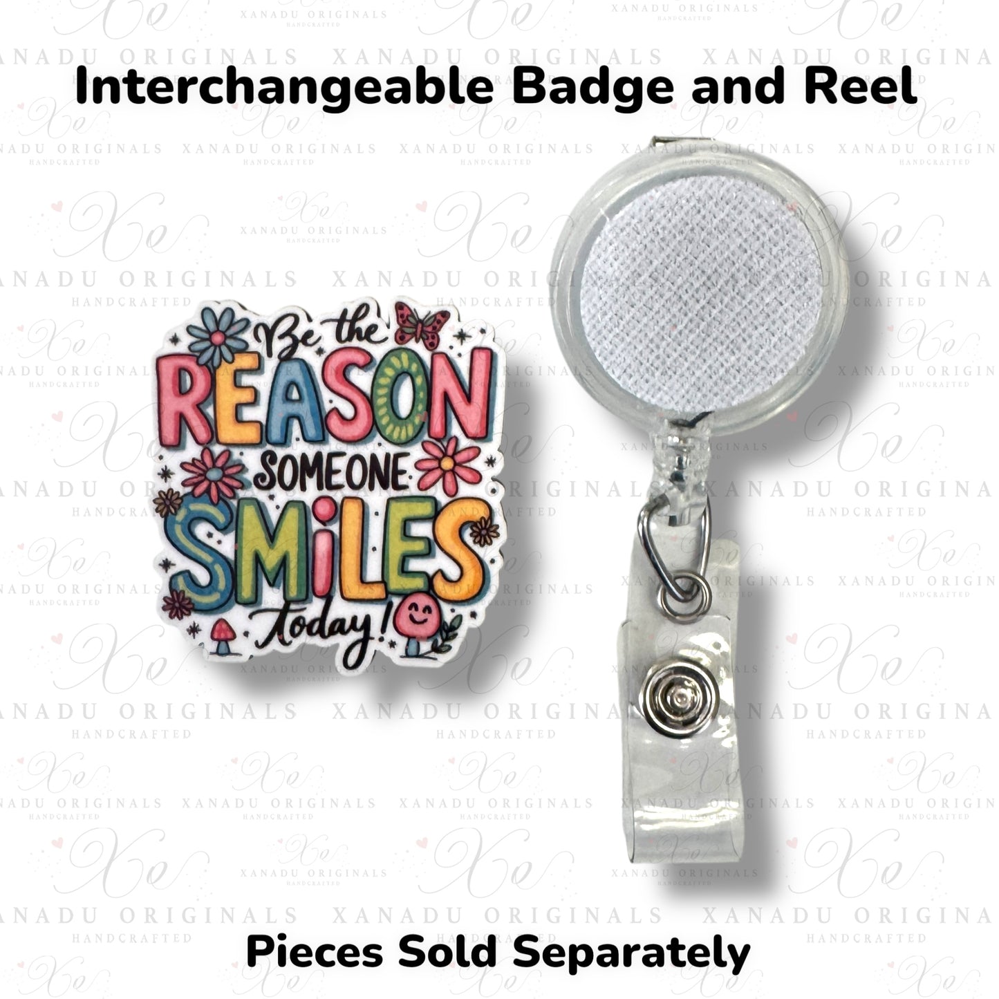Be The Reason Interchangeable Badge Button with Reel Option