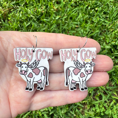 Holy Cow Dangle Earrings