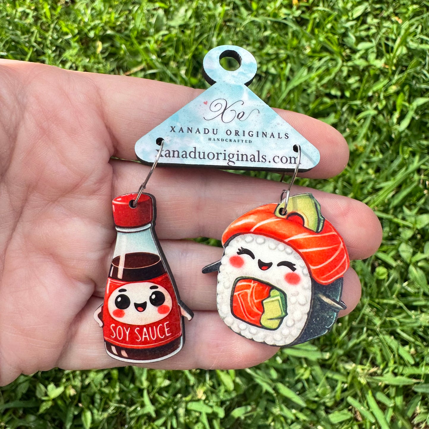 Soy Sauce To My Sushi Earring