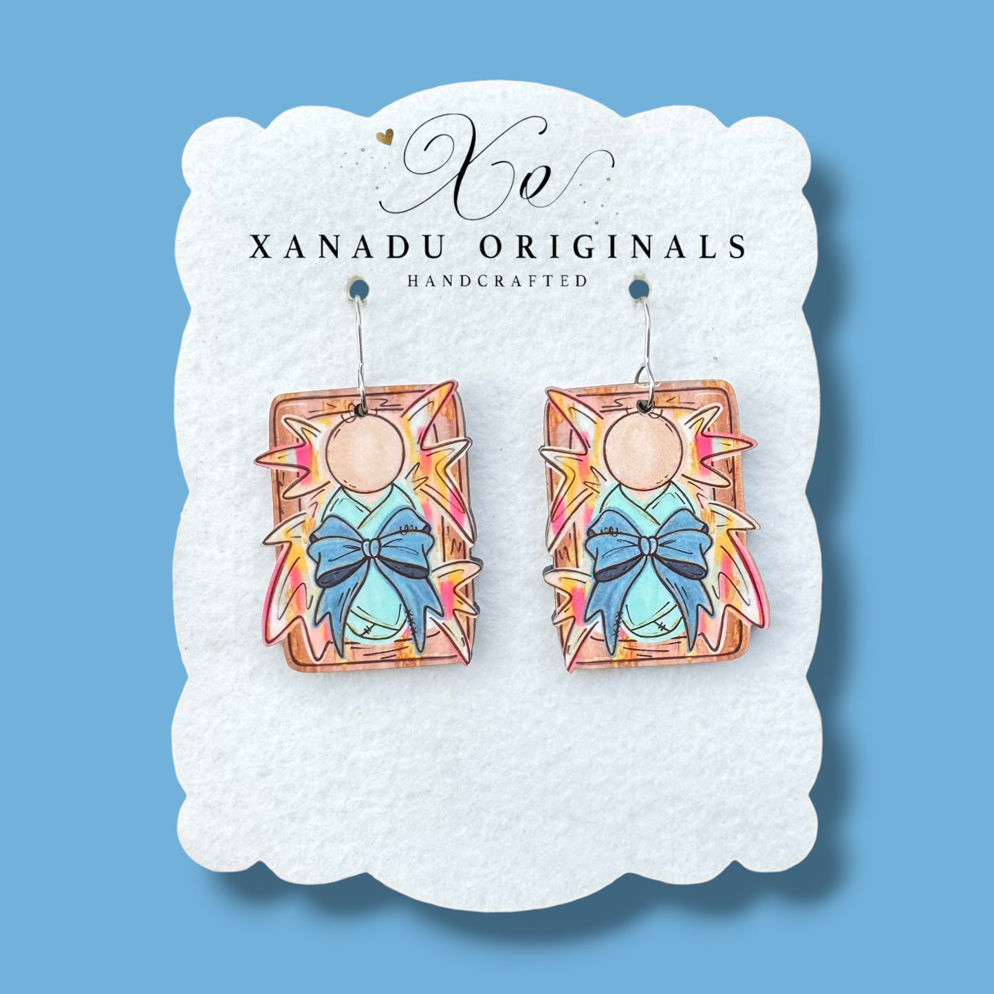 Whimsical Baby Jesus Earrings